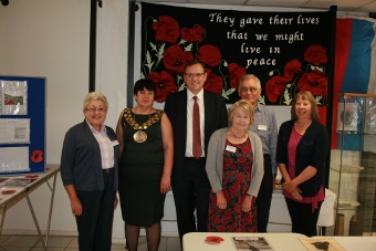 Phil Wilson MP with Aycliffe Village Local History Society