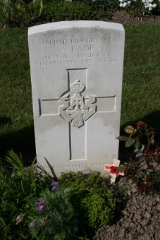 Cross for Aylmer Eade, Cement House Cemetery