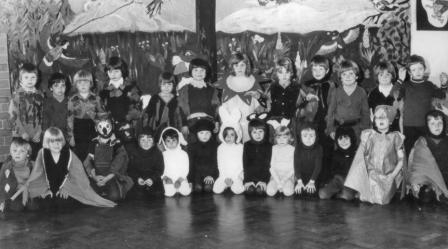 Aycliffe Village school play 1975ish
