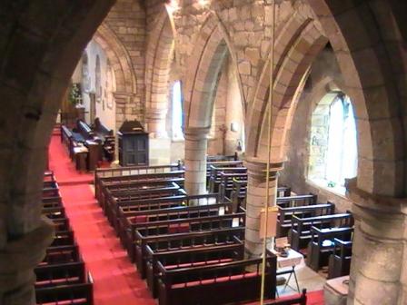 Interior St. Andrew's Church, courtesy Ken Fox