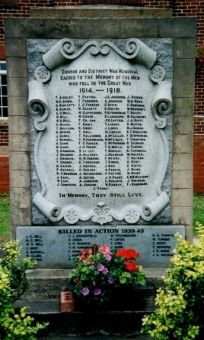 Coxhoe War Memorial, Co. Durham