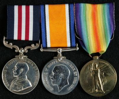 James Shemerdine's medals